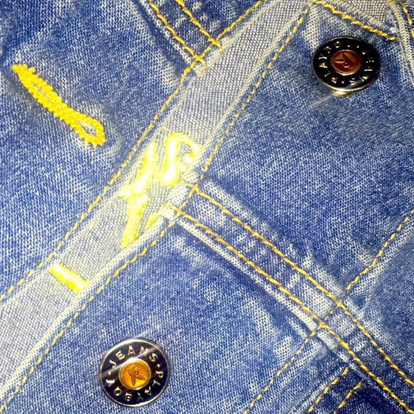 Playmate of the Year Jean Jacket ✨🐰💛 - Picture 4 of 4